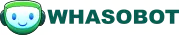 logo WhasoBot robot para WhatsApp